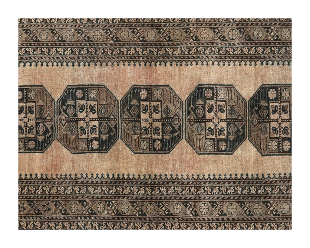 Jayson Home - Vintage Afghan Rug - 6'11" x 3'7"