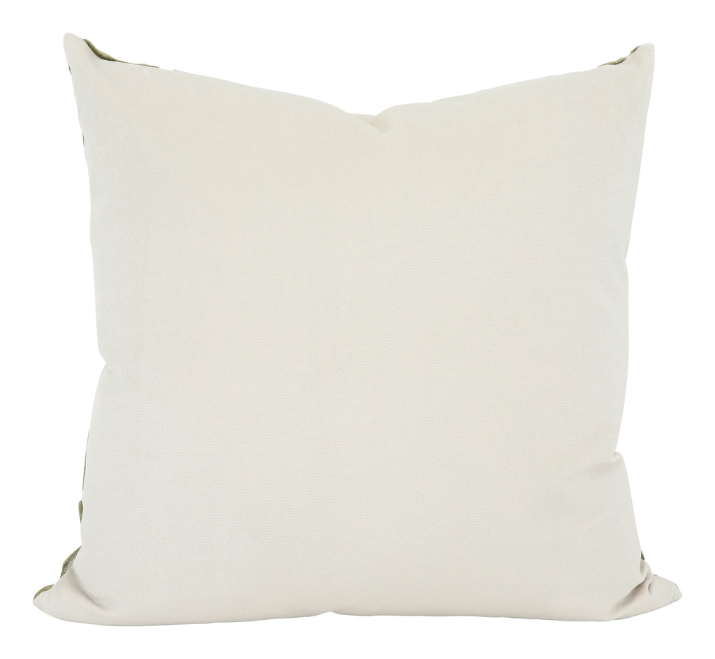Jayson Home - Labyrinth Olive Pillow