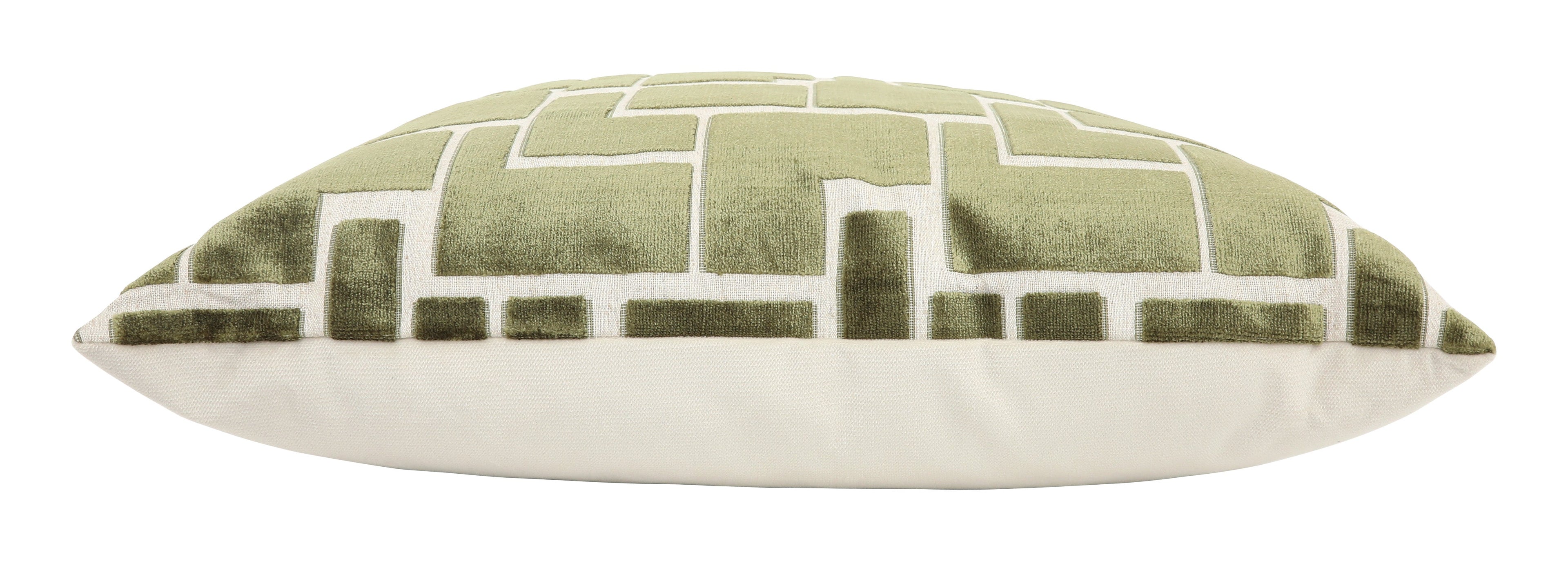 Jayson Home - Labyrinth Olive Pillow