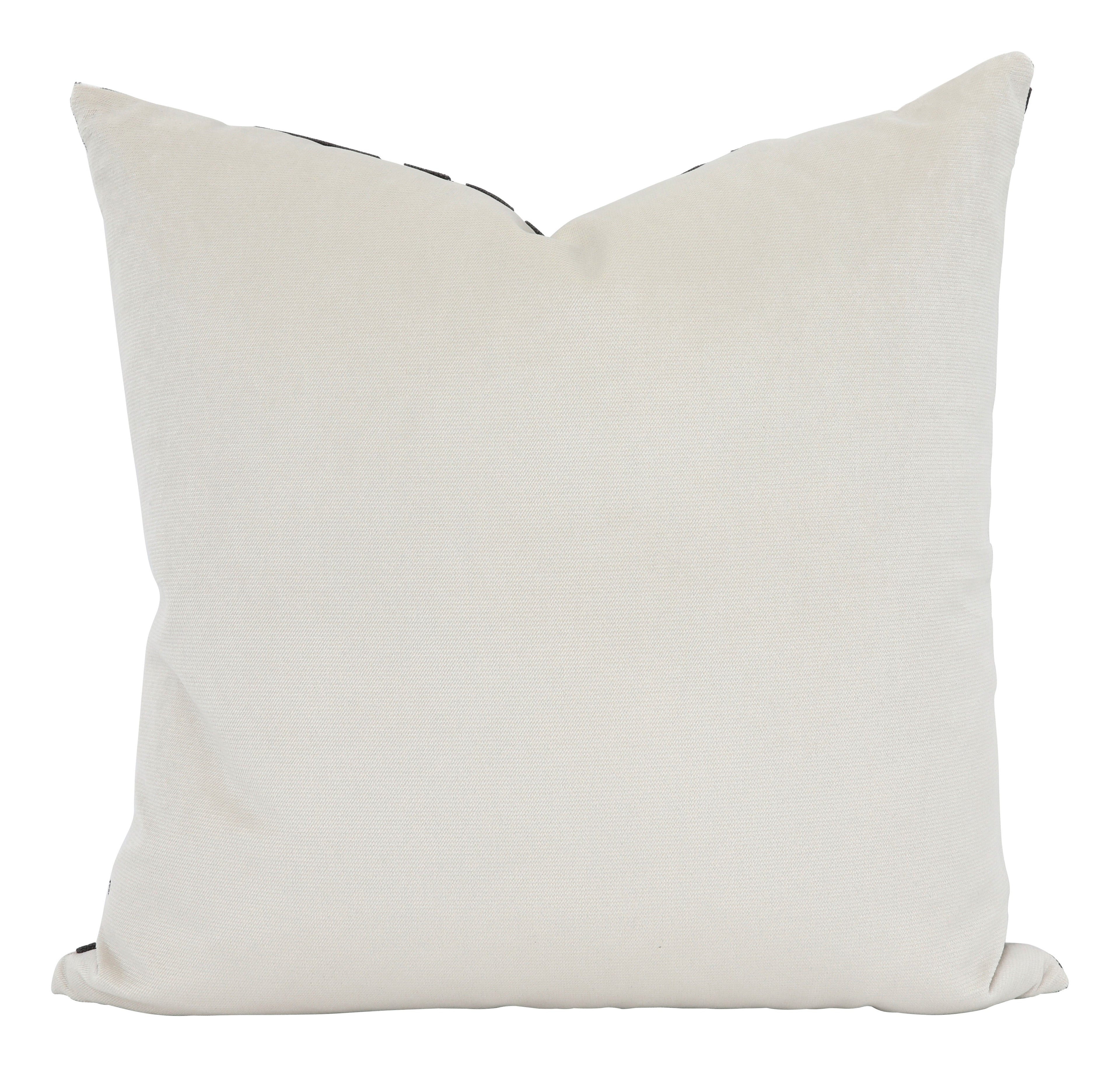 Jayson Home - Labyrinth Charcoal Pillow
