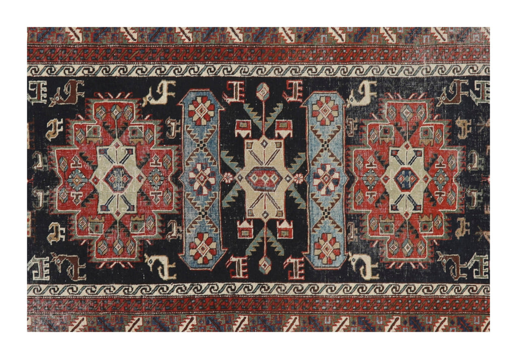 Jayson Home - Vintage Heriz Rug - 8'9" x 3'7"