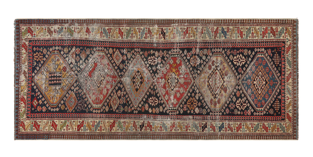 Jayson Home - Vintage Shirvan Rug - 8'7" x 3'10"