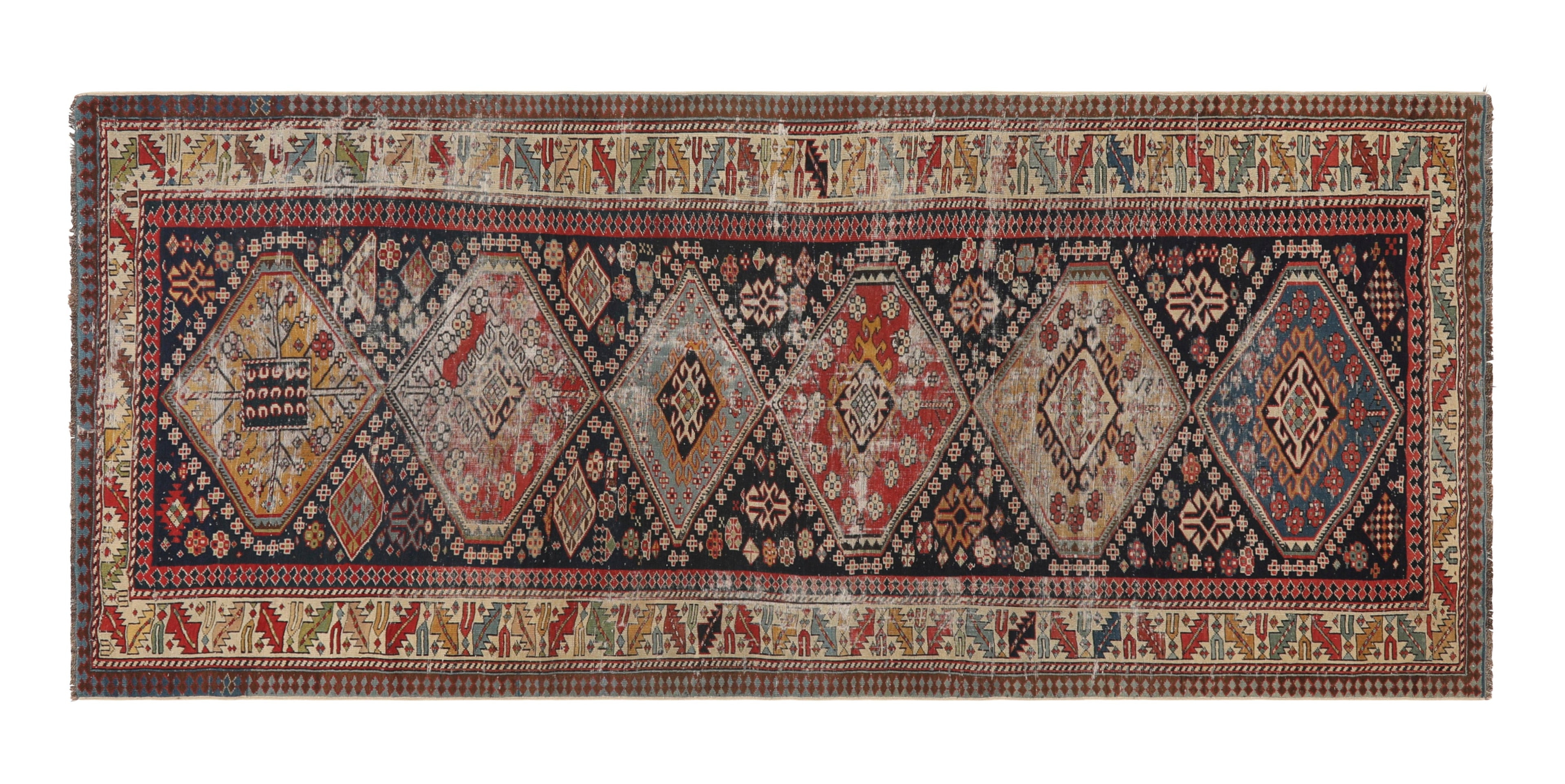 Jayson Home - Vintage Shirvan Rug - 8'7" x 3'10"