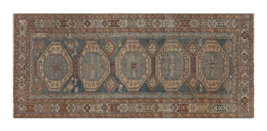 Jayson Home - Vintage Shirvan Rug - 9'3" x 3'8"