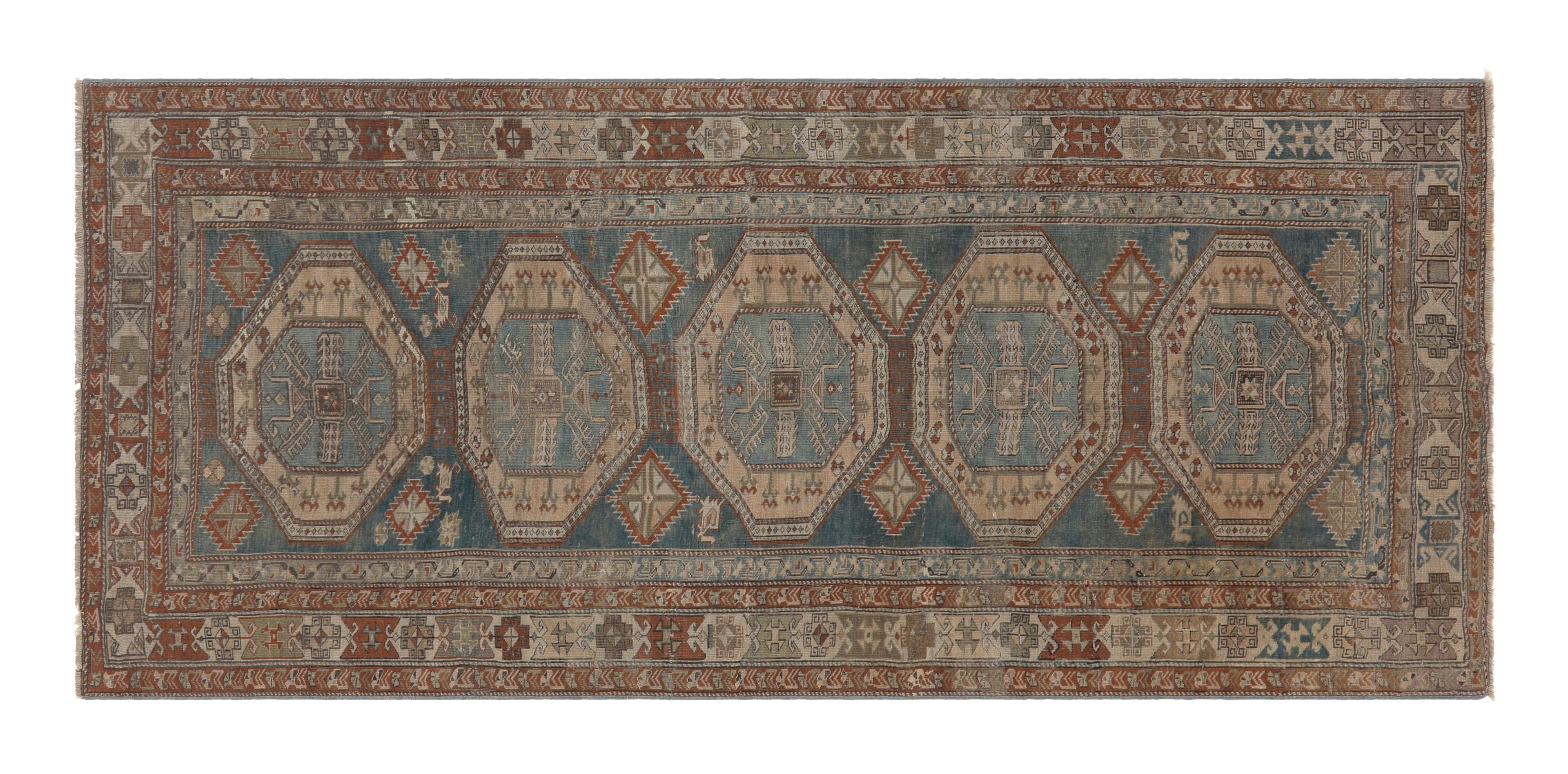Jayson Home - Vintage Shirvan Rug - 9'3" x 3'8"