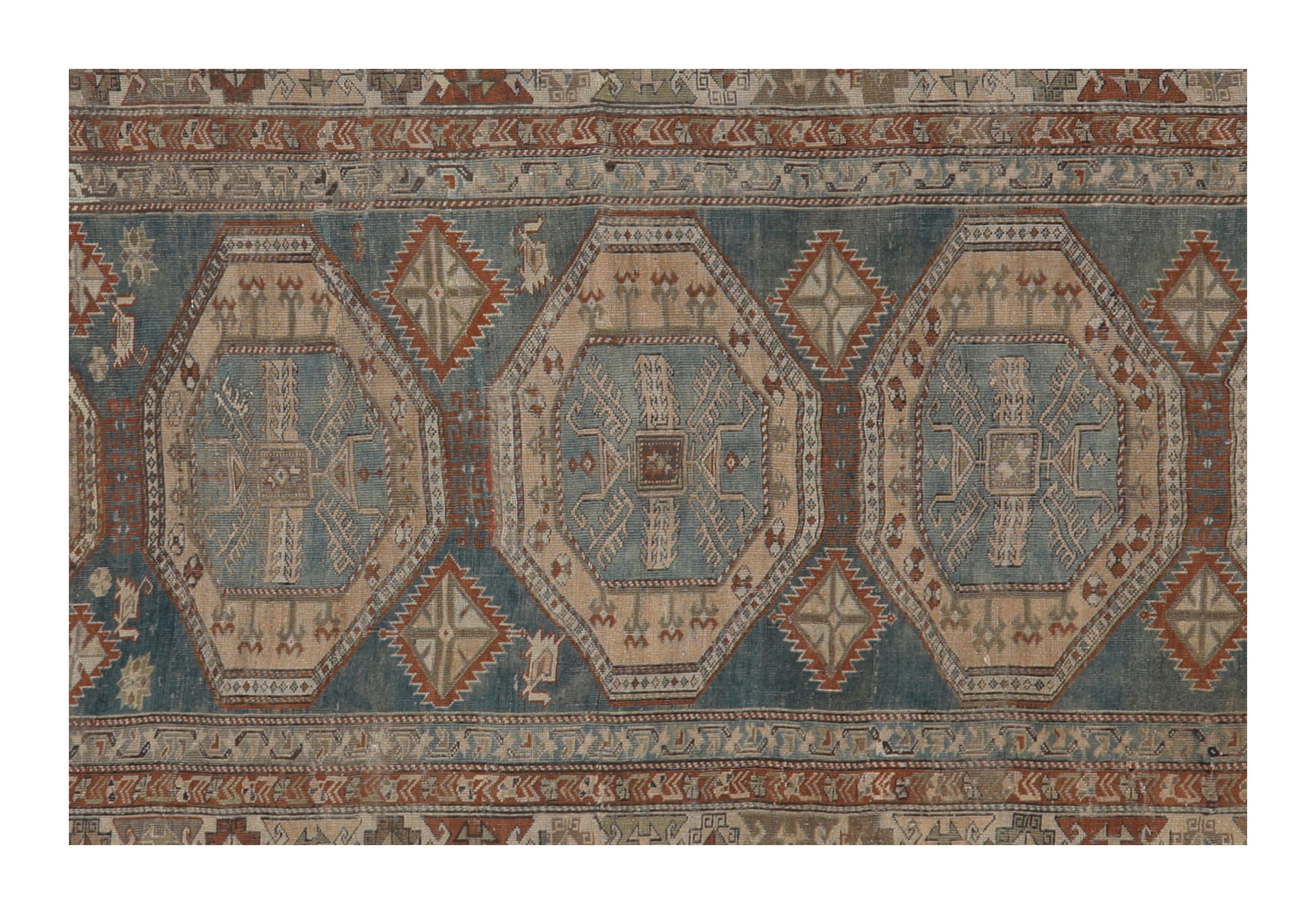 Jayson Home - Vintage Shirvan Rug - 9'3" x 3'8"