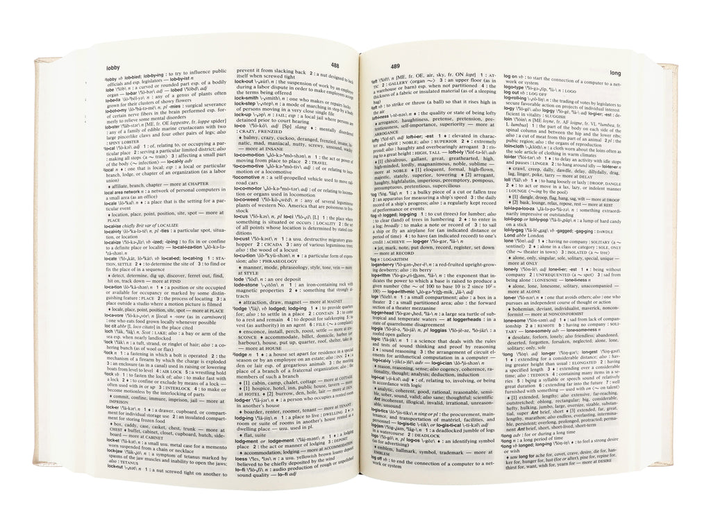 Jayson Home - Vermeil Leather Dictionary & Thesaurus