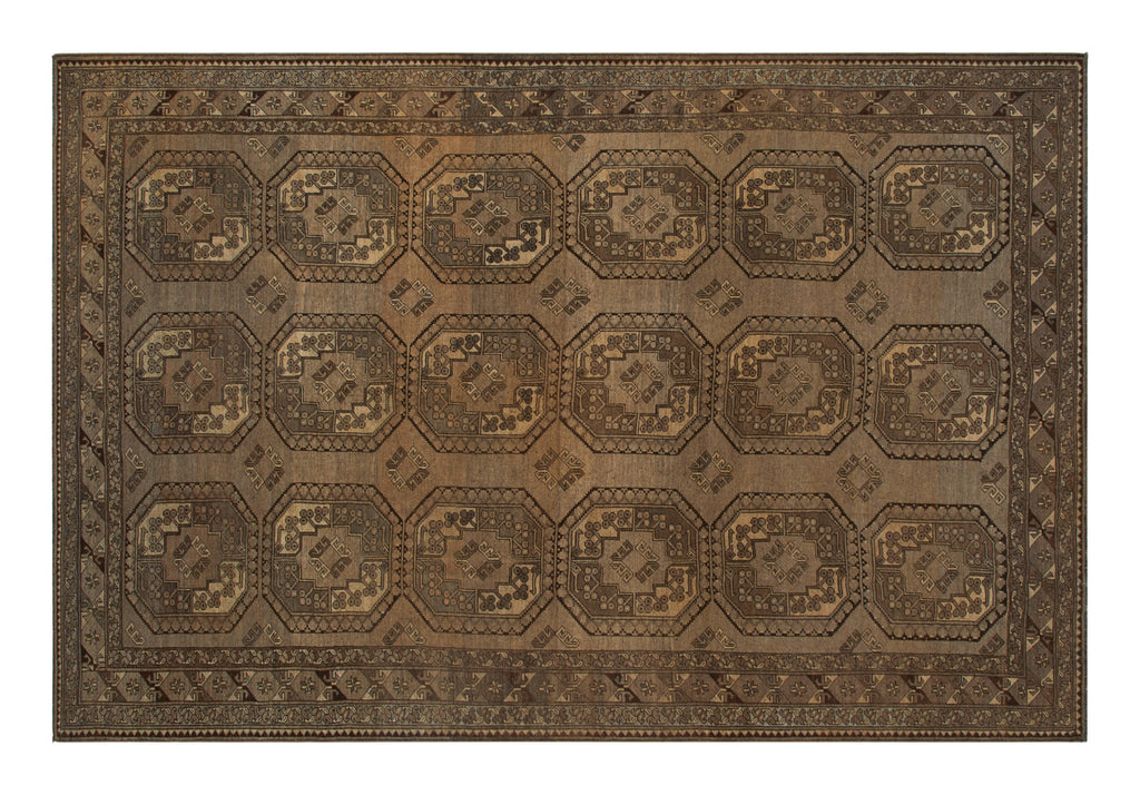 Jayson Home - Vintage Afghan Rug - 12'4" x 8'3"