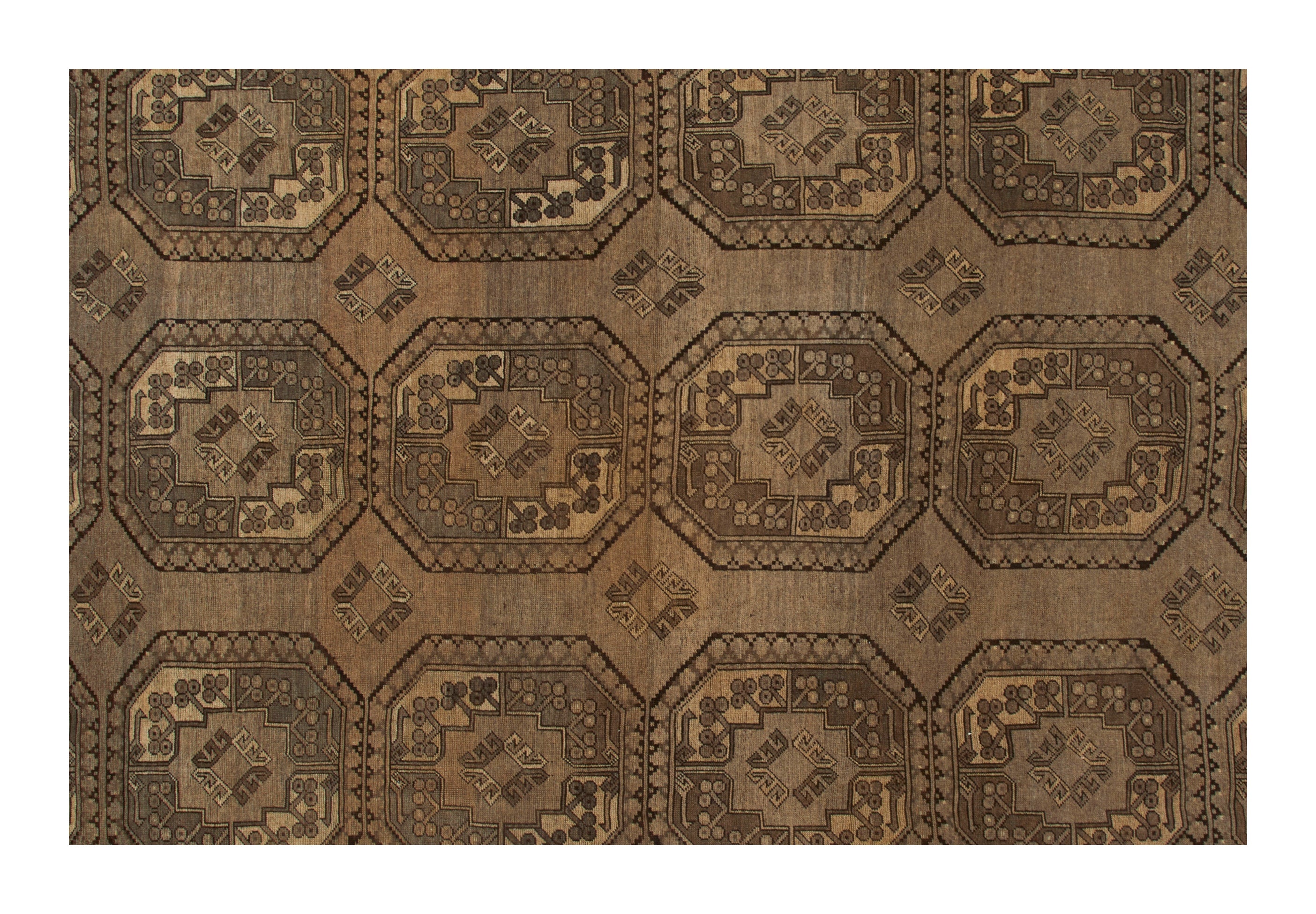 Jayson Home - Vintage Afghan Rug - 12'4" x 8'3"