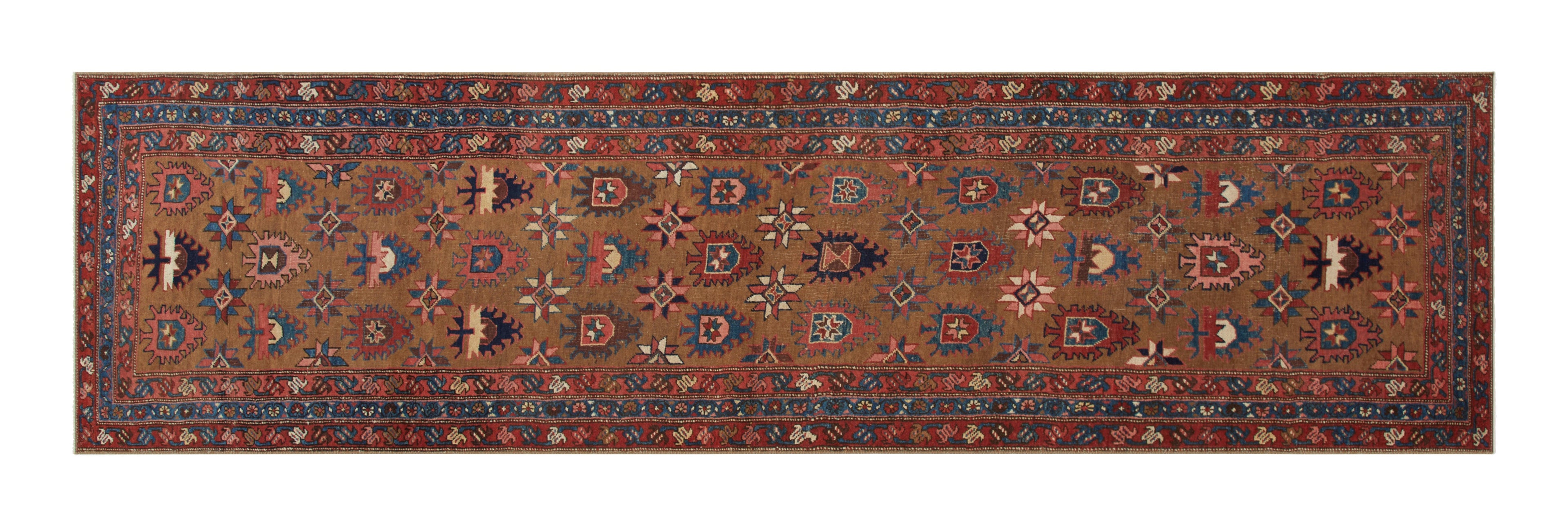 Jayson Home - Vintage Heriz Rug - 12'7" x 3'4"