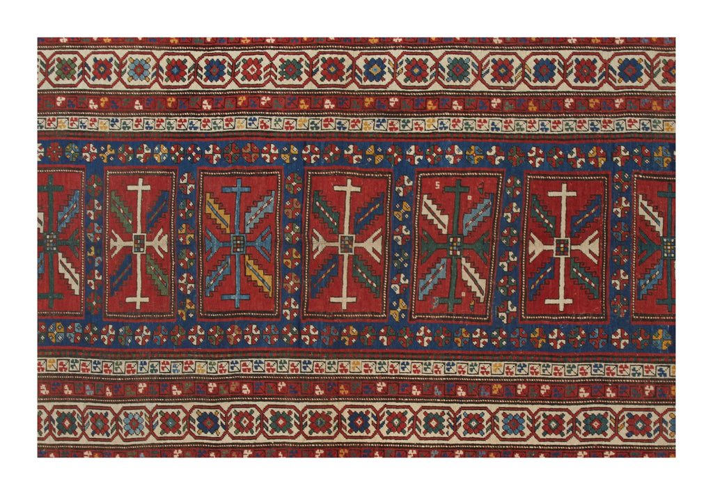 Jayson Home - Vintage Caucasian Rug - 8'2" x 4'3"