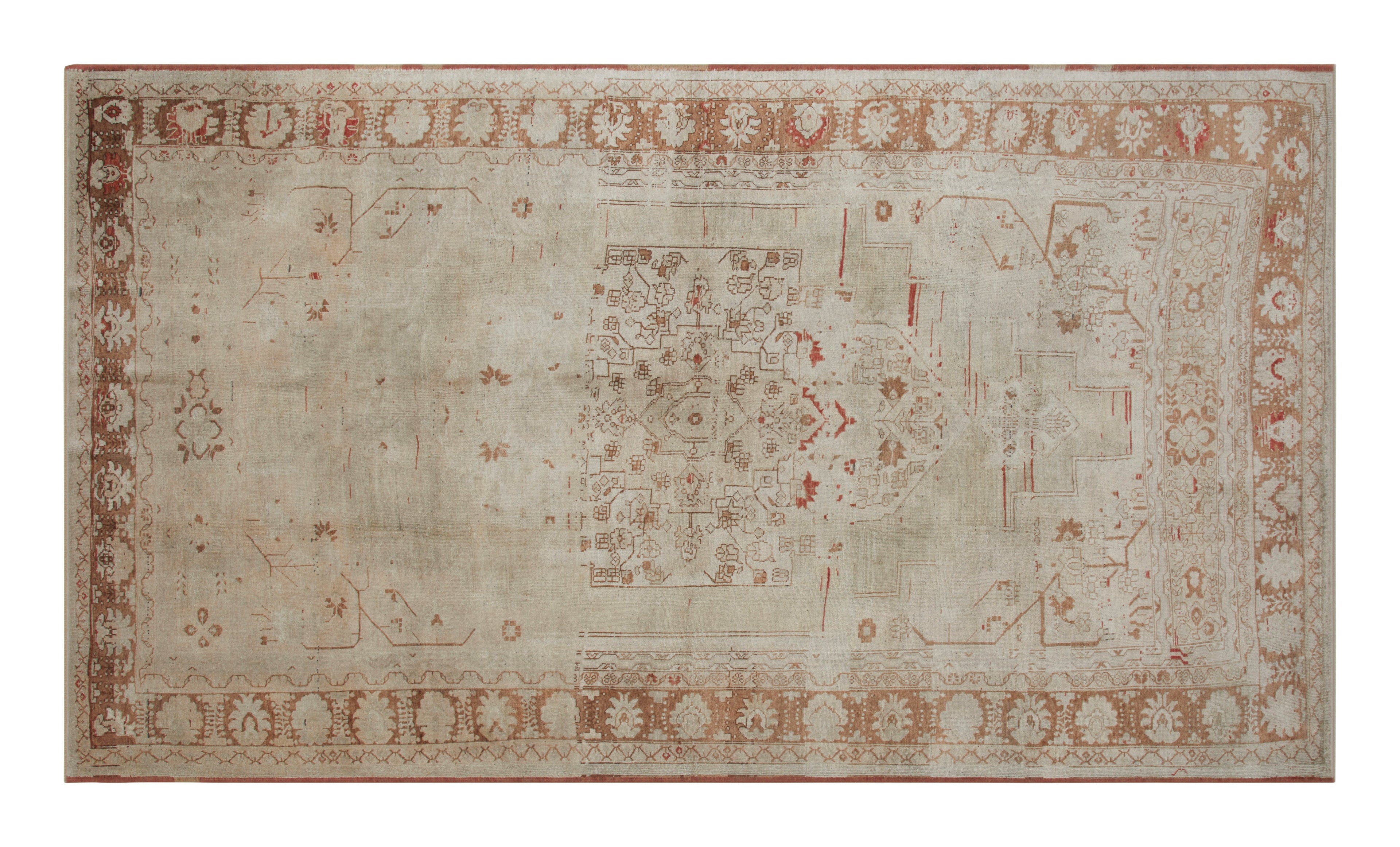Jayson Home - Vintage Oushak Rug - 11'5" x 6'9"