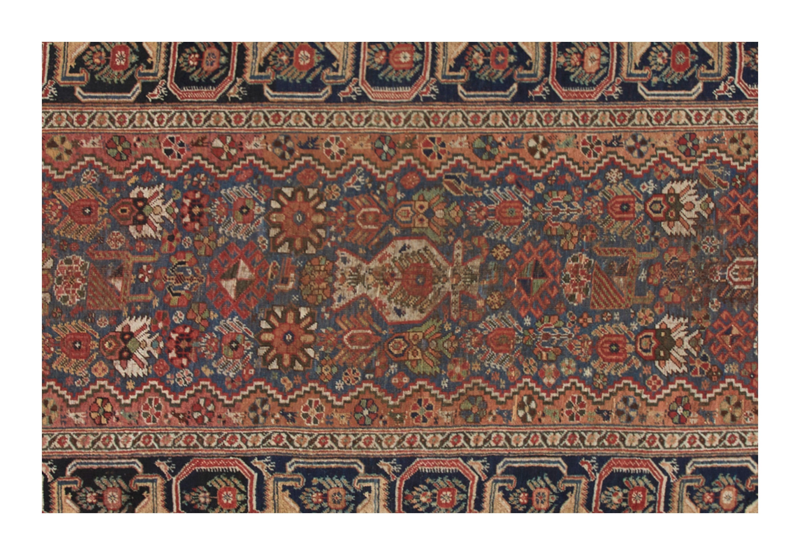 Jayson Home - Vintage Qashqai Rug - 12'4" x 3'1"