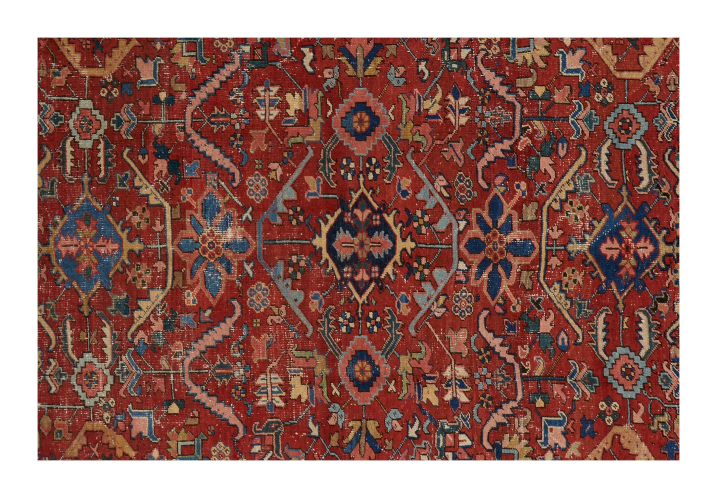 Jayson Home - Vintage Heriz Rug - 9'4" x 6'7"