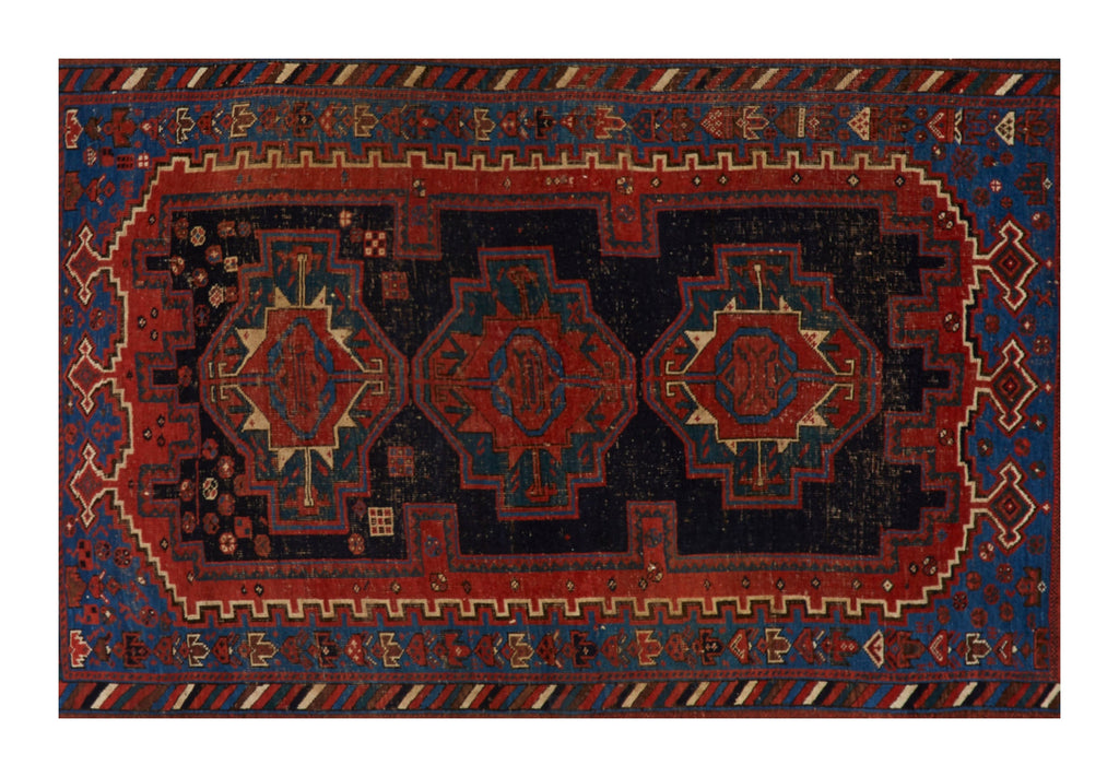 Jayson Home - Vintage Afshar Rug - 6'1" x 4'3"