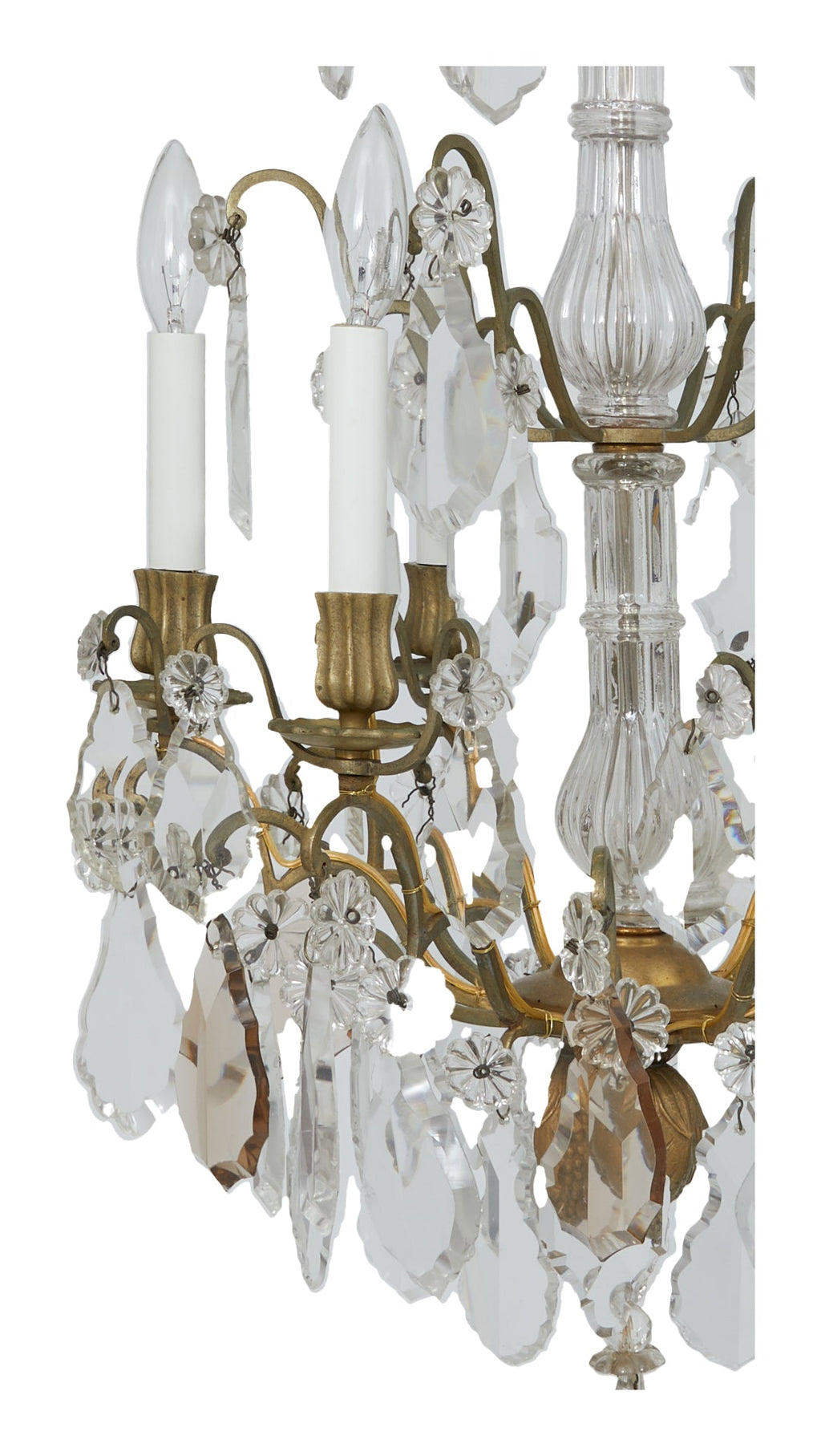 Jayson Home - Antique Louis XV Crystal Chandelier
