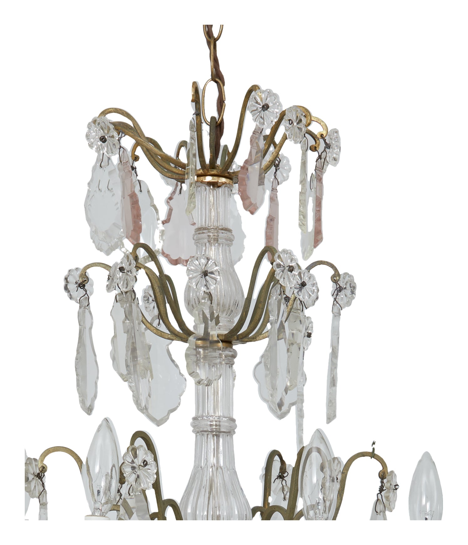 Jayson Home - Antique Louis XV Crystal Chandelier