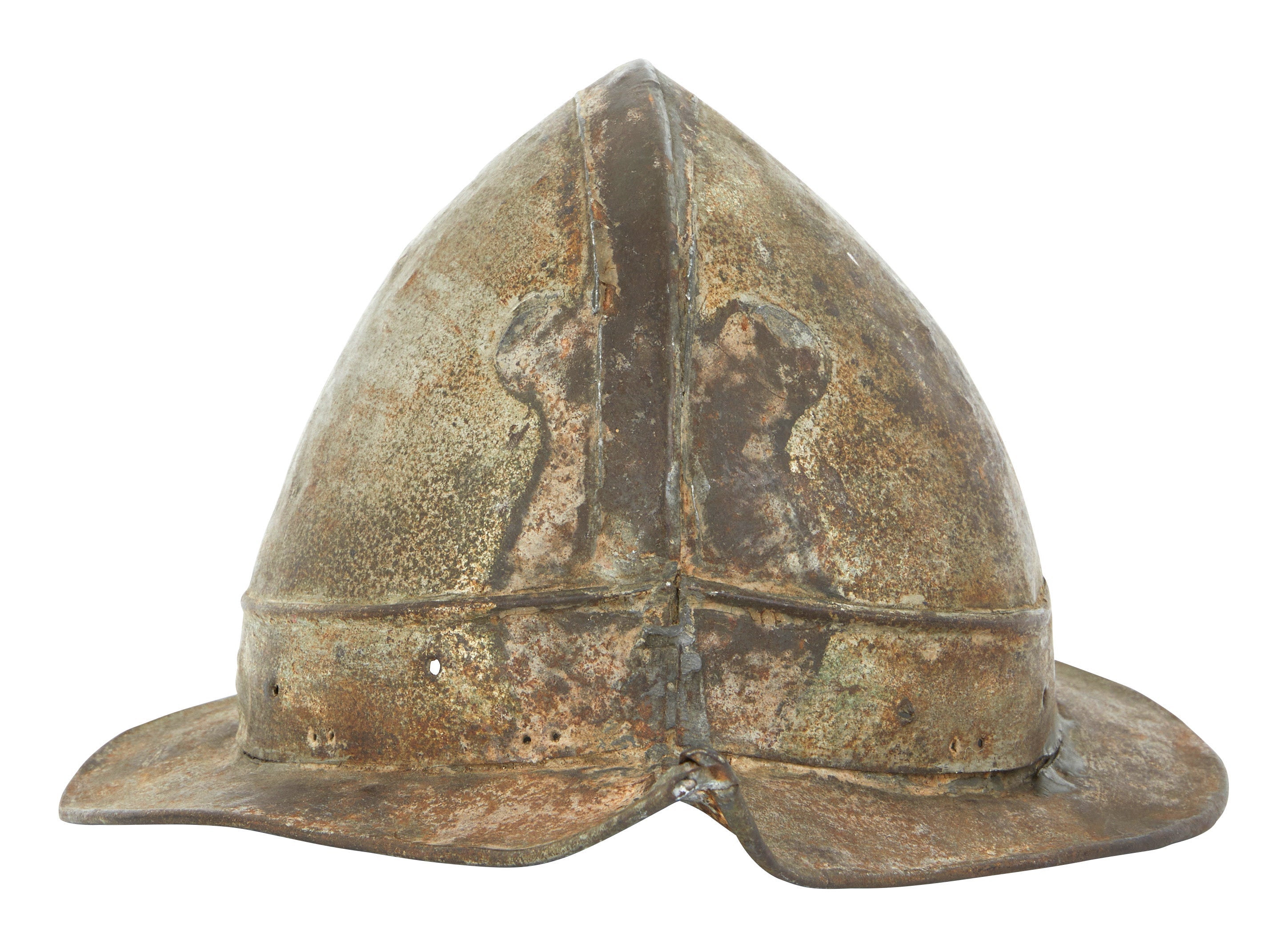 Jayson Home - Antique Metal Helmet