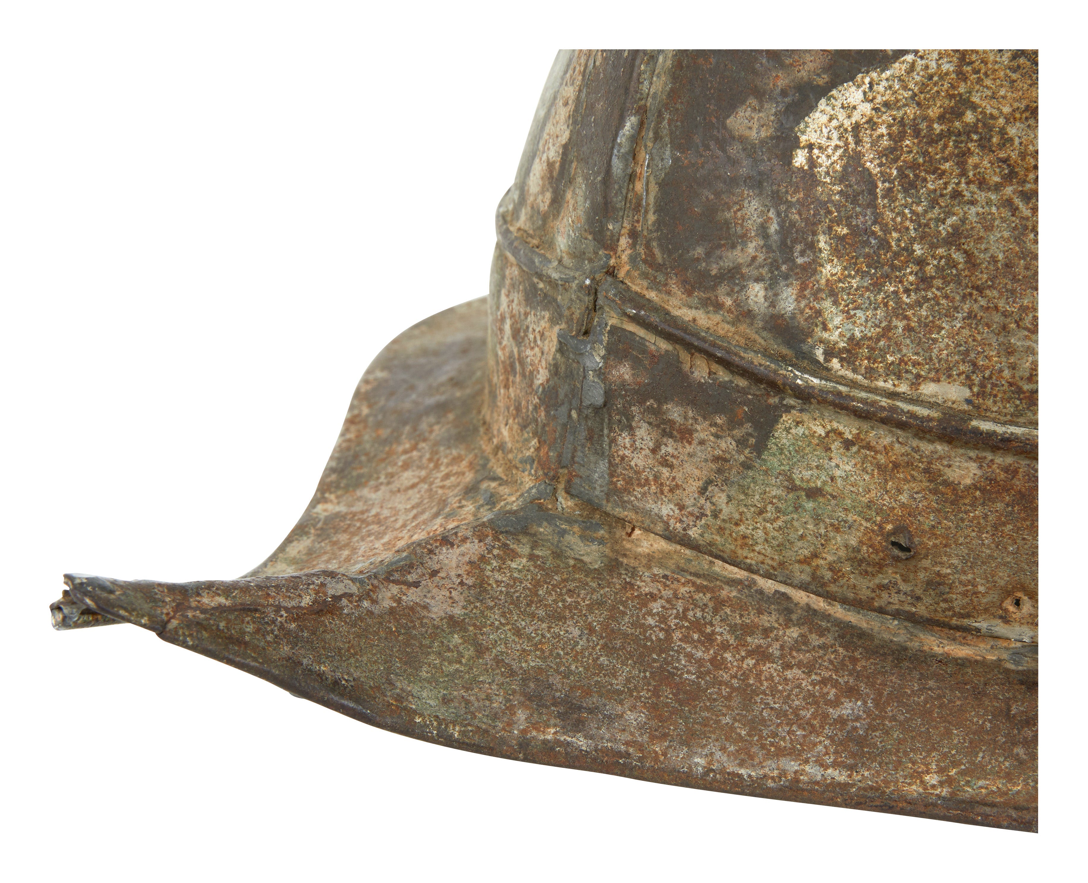 Jayson Home - Antique Metal Helmet