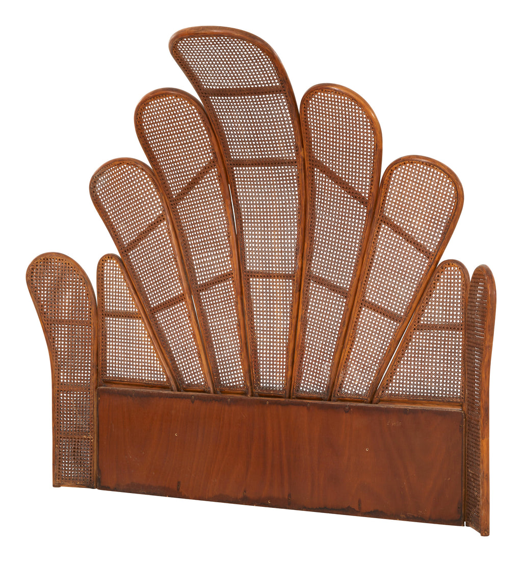 Jayson Home - Vintage Rattan Winged Headboard