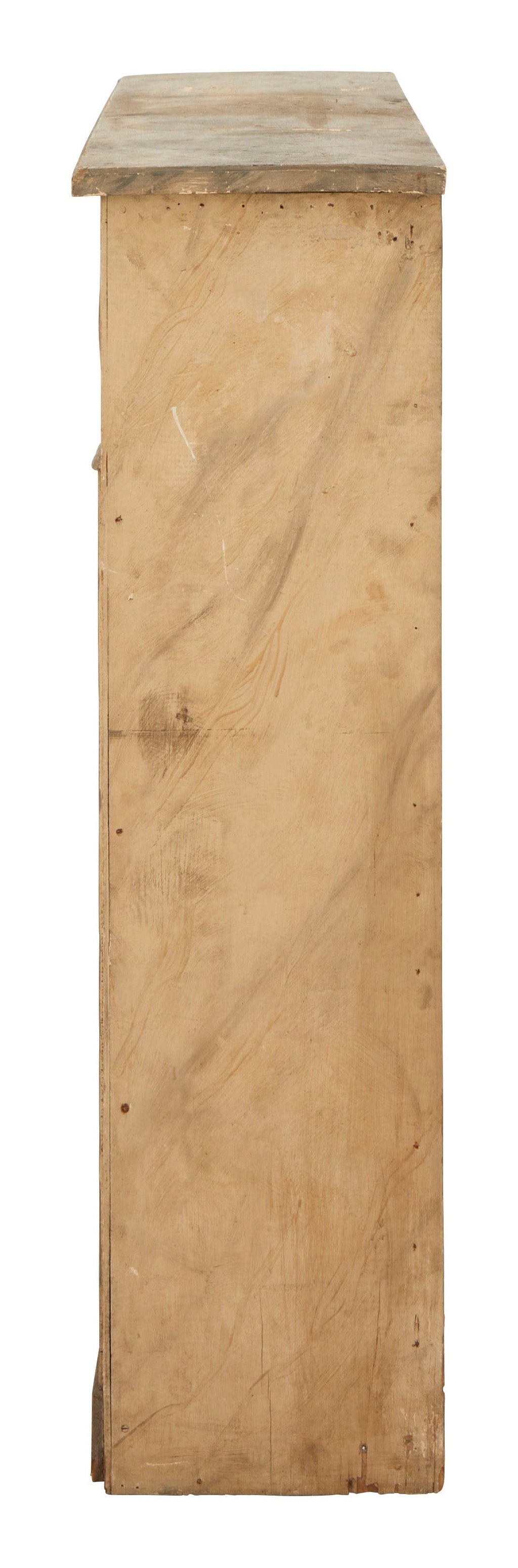 Jayson Home - Antique Trompe L'oeil Marble Mantel