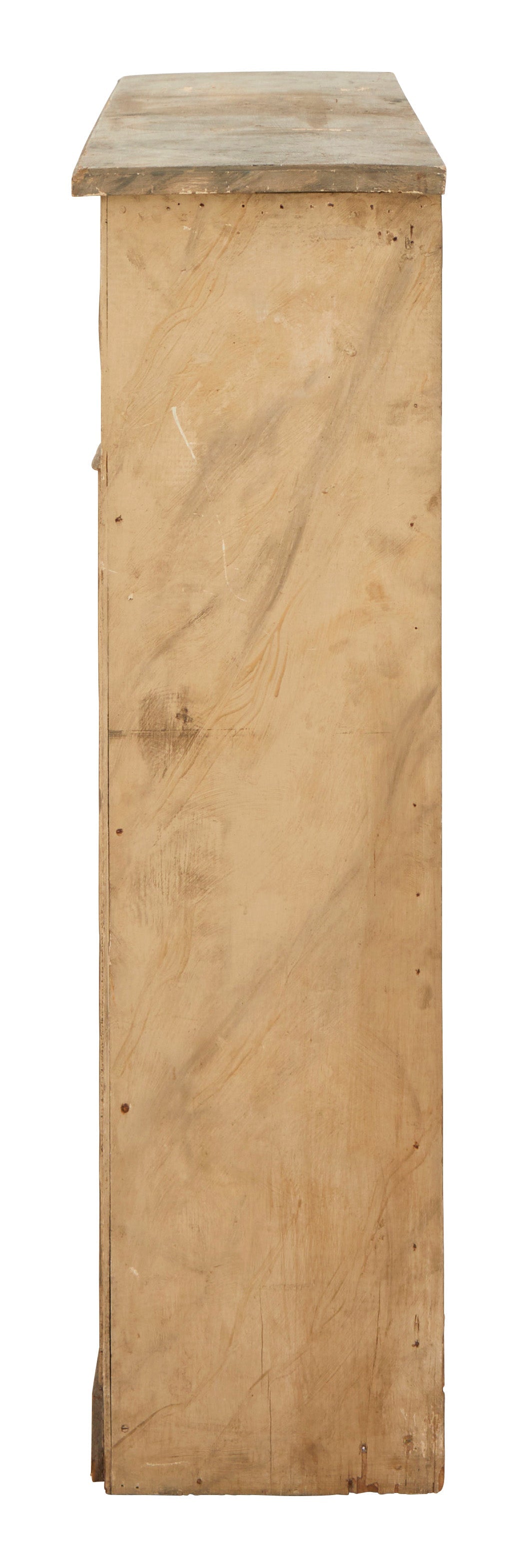 Jayson Home - Antique Trompe L'oeil Marble Mantel