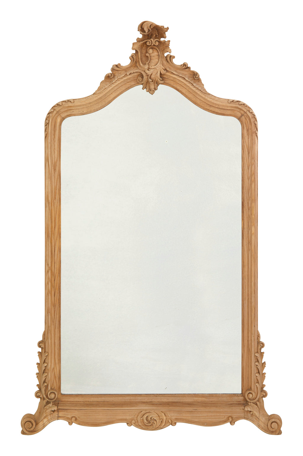 Jayson Home - Antique Carved Wood Mirror