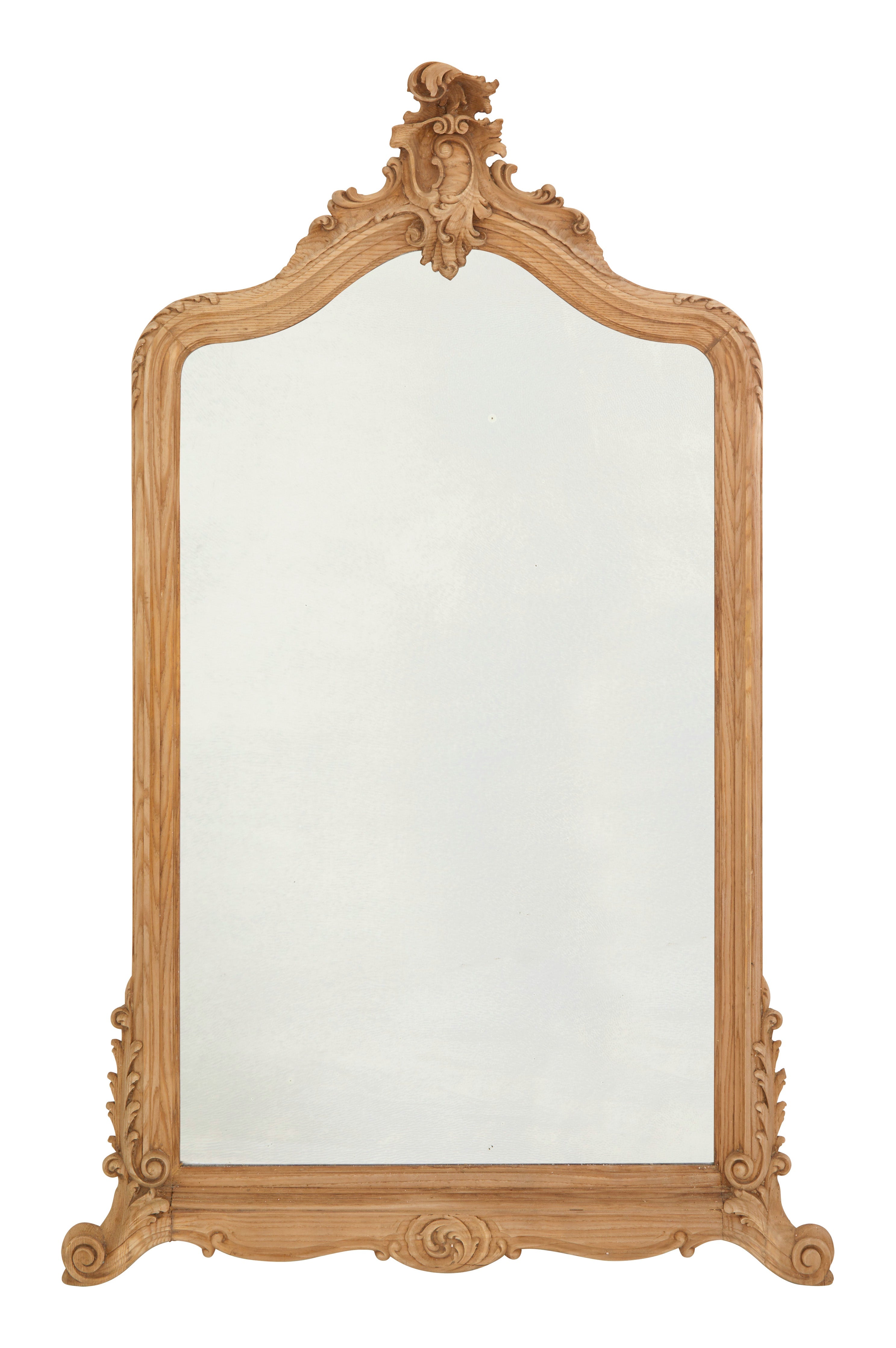 Jayson Home - Antique Carved Wood Mirror