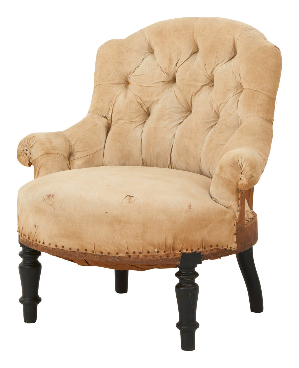 Jayson Home - Antique Tufted Unupholstered Chair