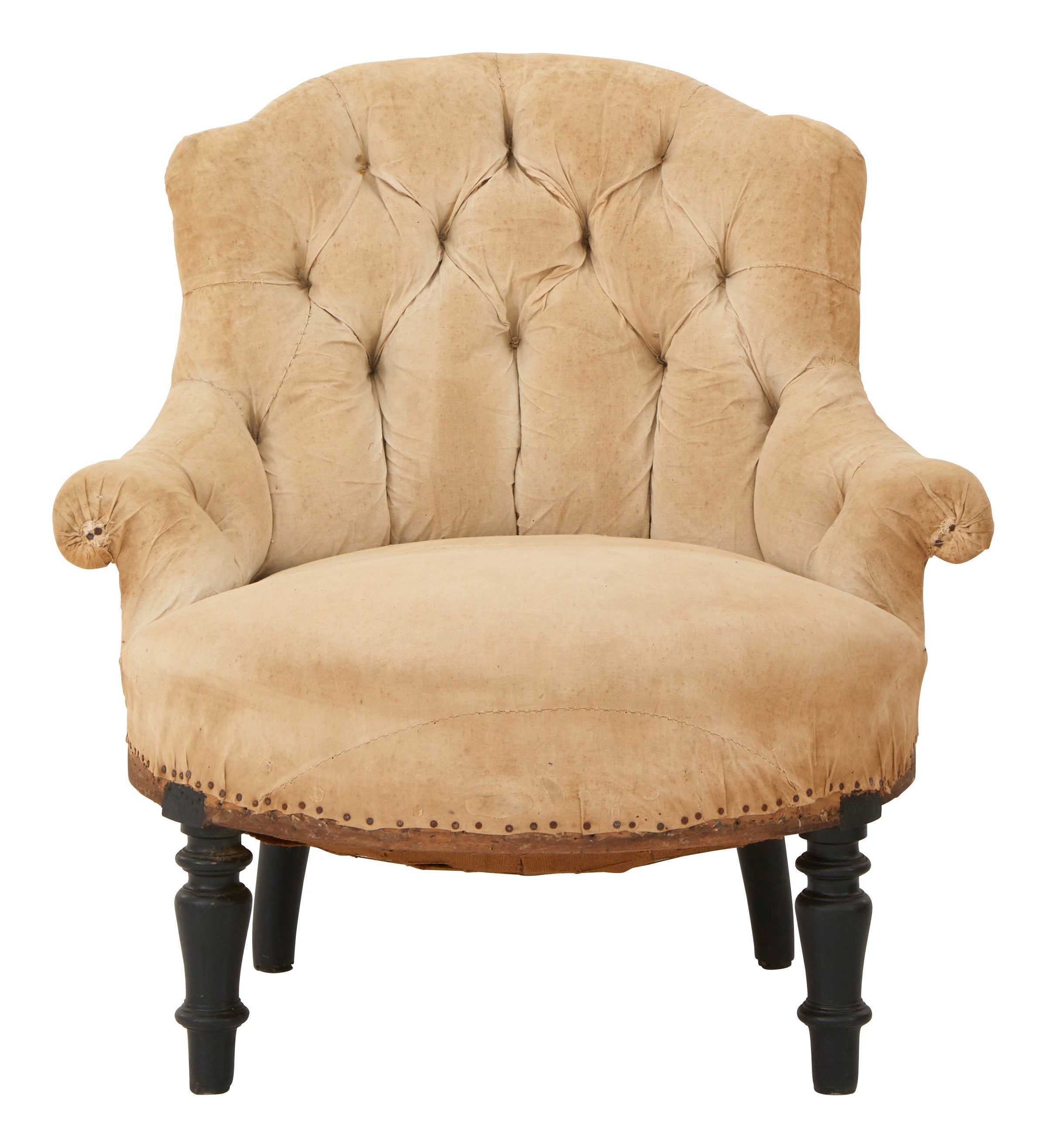 Jayson Home - Antique Tufted Unupholstered Chair