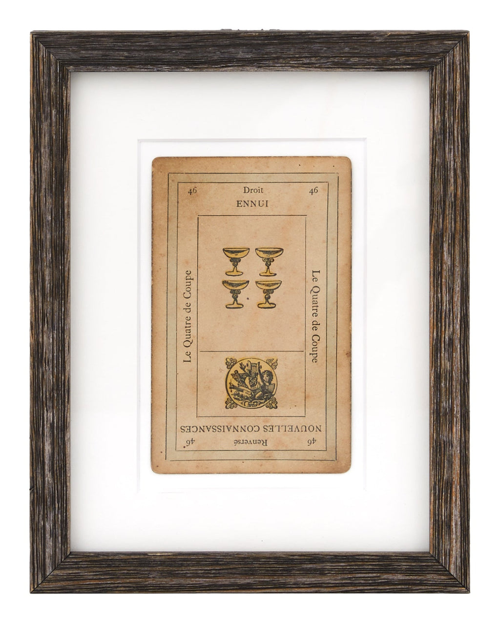 Jayson Home - Antique French Tarot Card