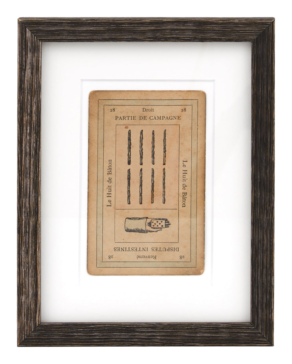 Jayson Home - Antique French Tarot Card