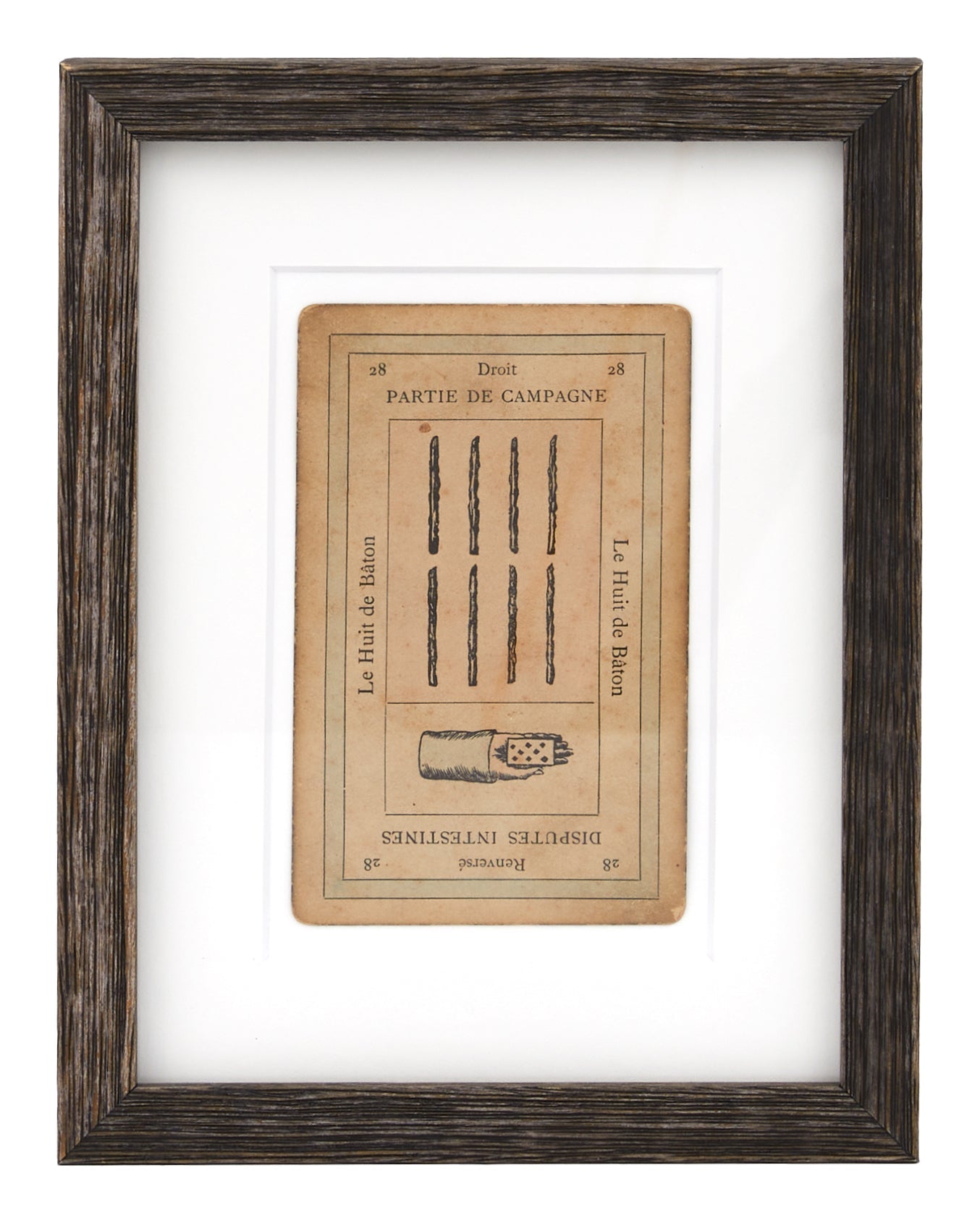 Jayson Home - Antique French Tarot Card
