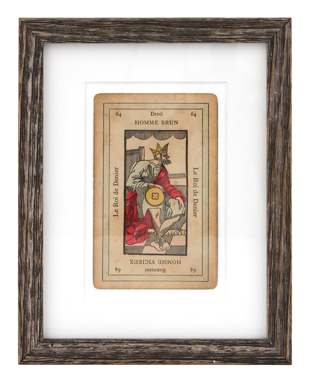 Jayson Home - Antique French Tarot Card