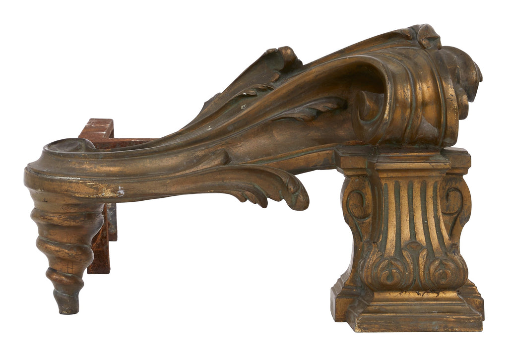 Jayson Home - Antique Bronze Andirons