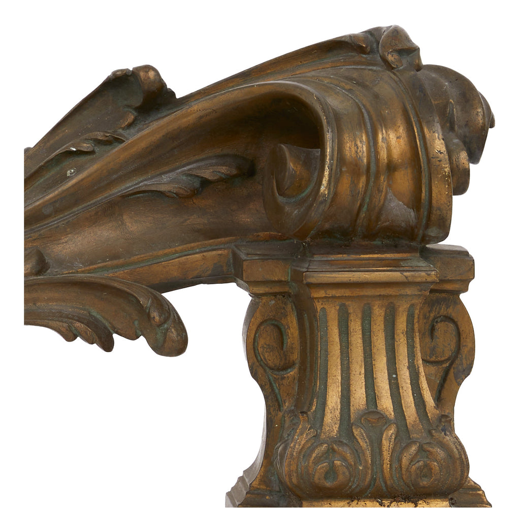Jayson Home - Antique Bronze Andirons