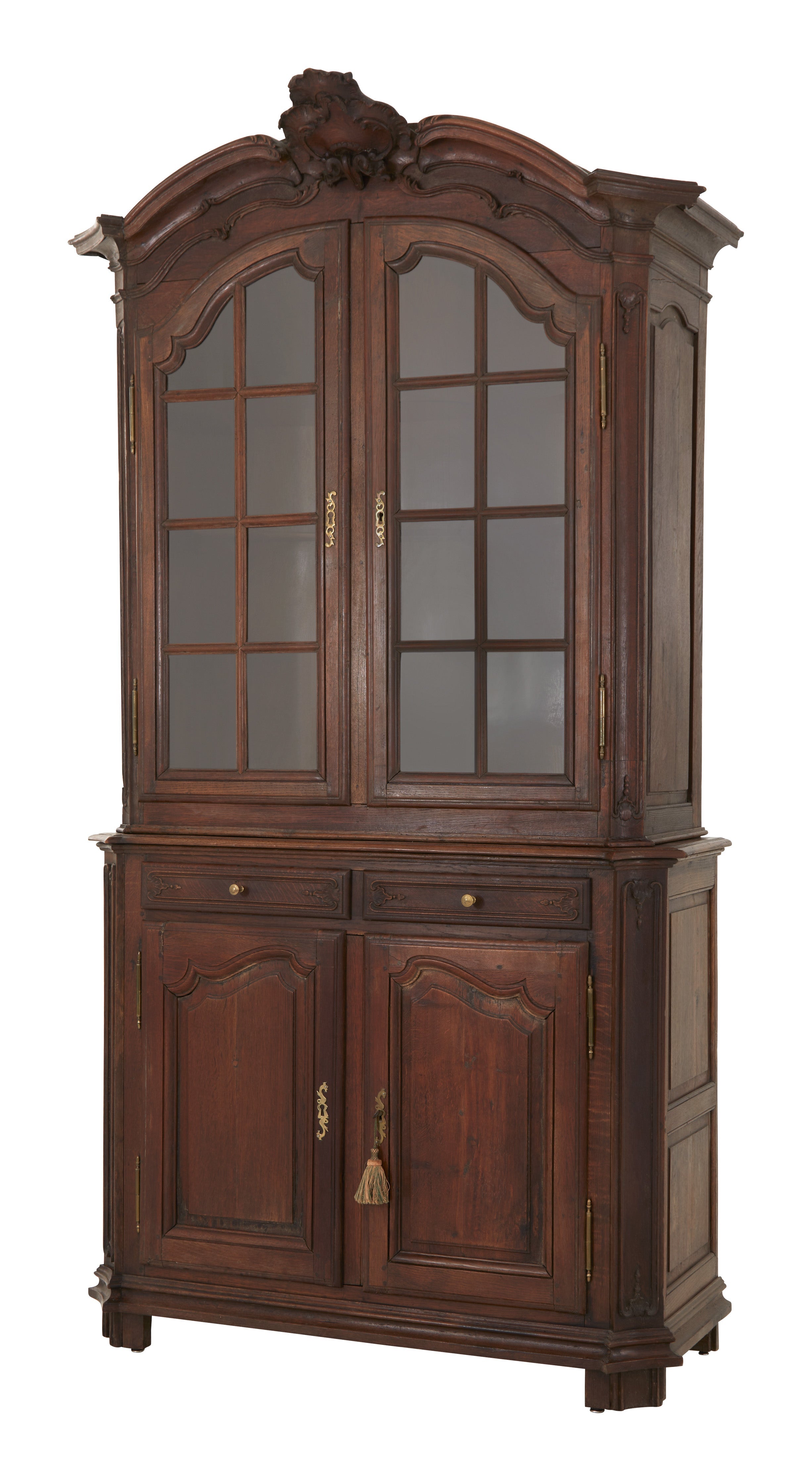 Jayson Home - Antique Carved Breakfront