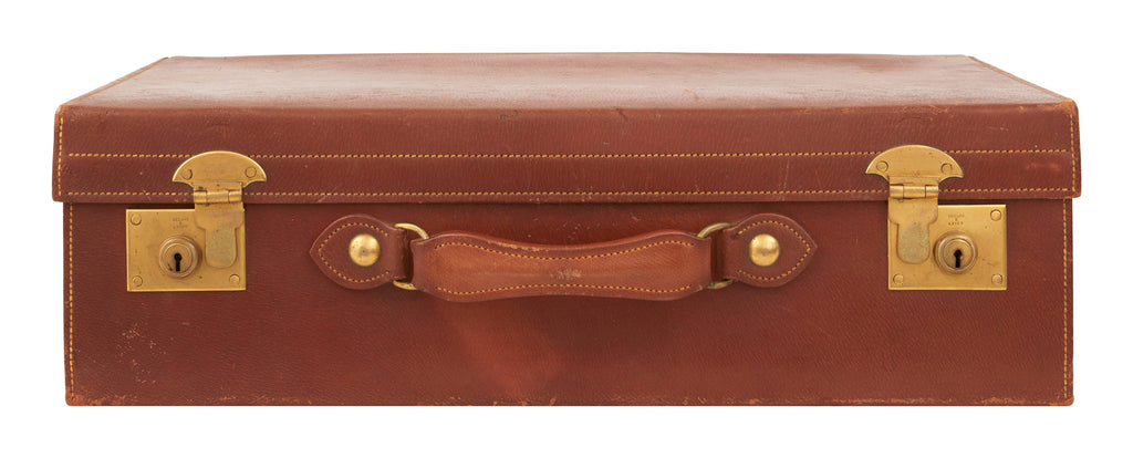 Jayson Home - Vintage Leather Valise