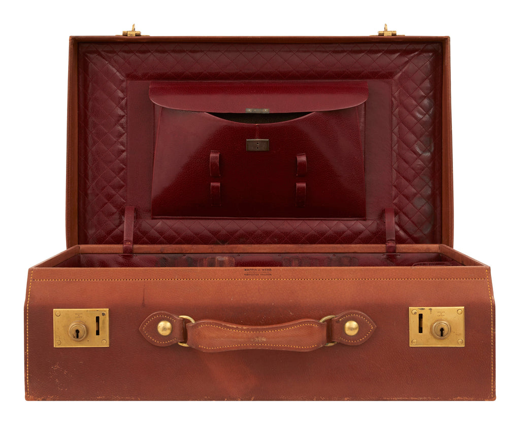 Jayson Home - Vintage Leather Valise