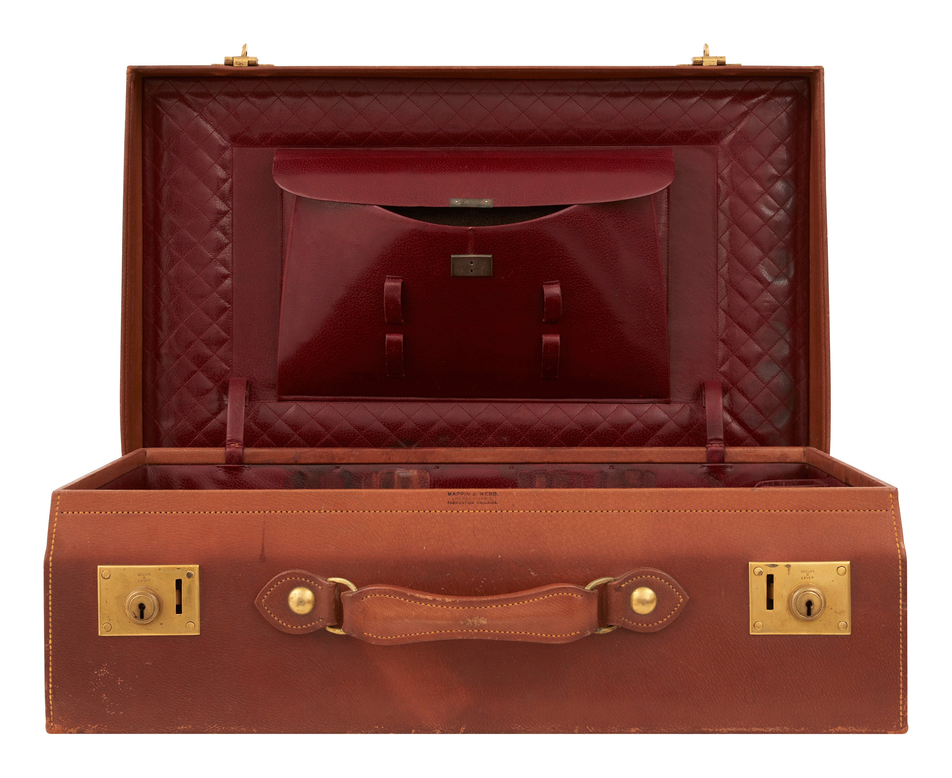 Jayson Home - Vintage Leather Valise