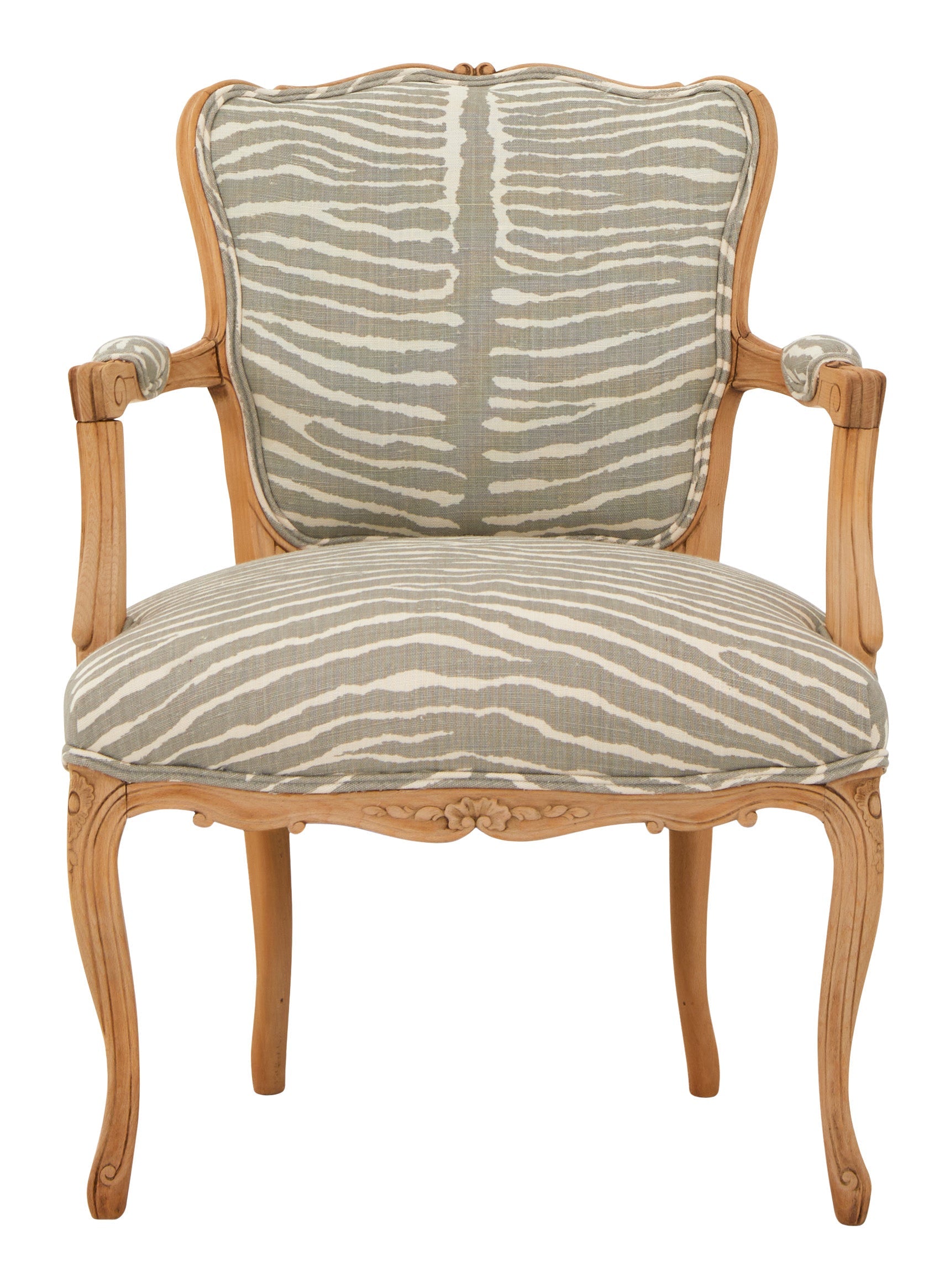 Jayson Home - Antique Le Zebre Armchair