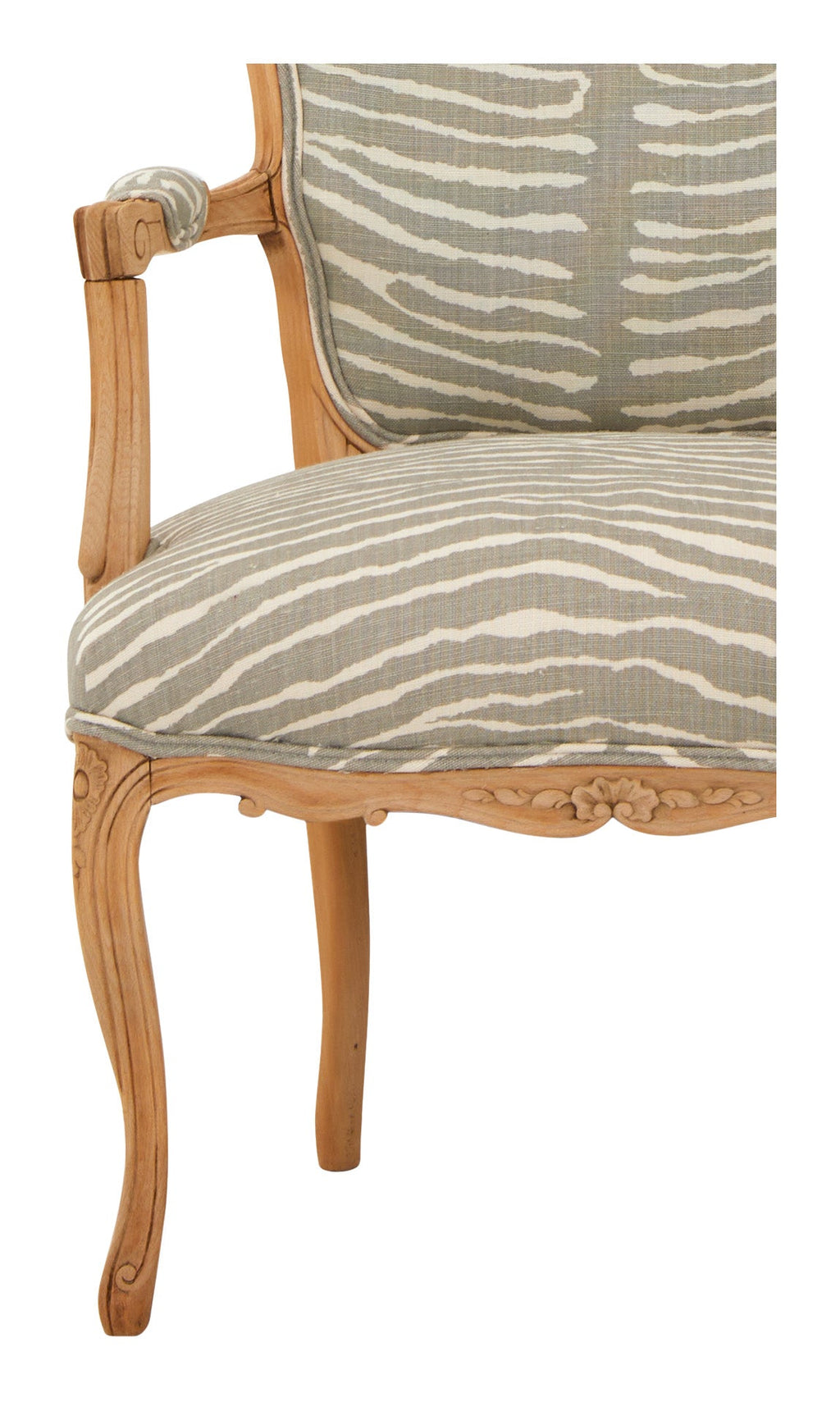 Jayson Home - Antique Le Zebre Armchair