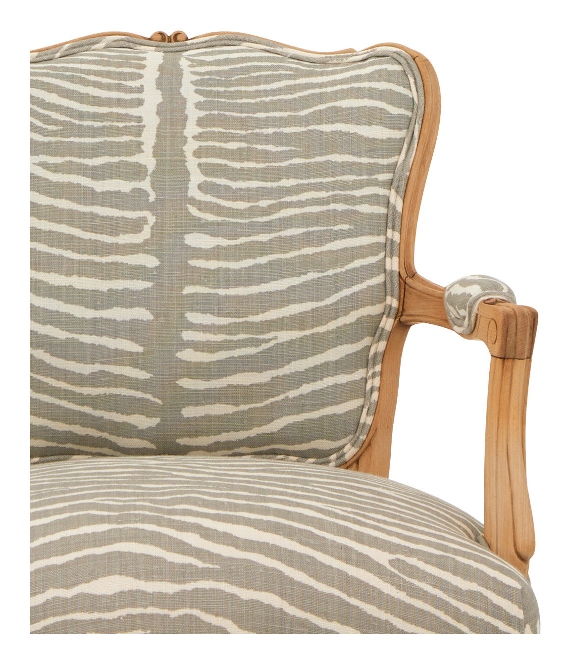 Jayson Home - Antique Le Zebre Armchair