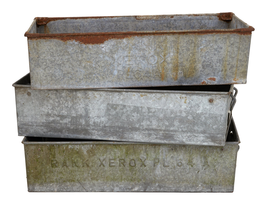 Jayson Home - Vintage Metal Xerox Bin