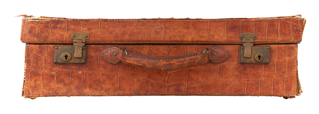 Jayson Home - Antique Alligator Valise
