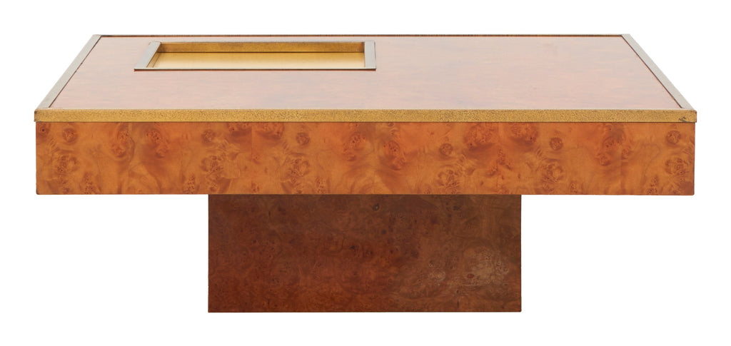 Jayson Home - Vintage Square Burl Wood Coffee Table