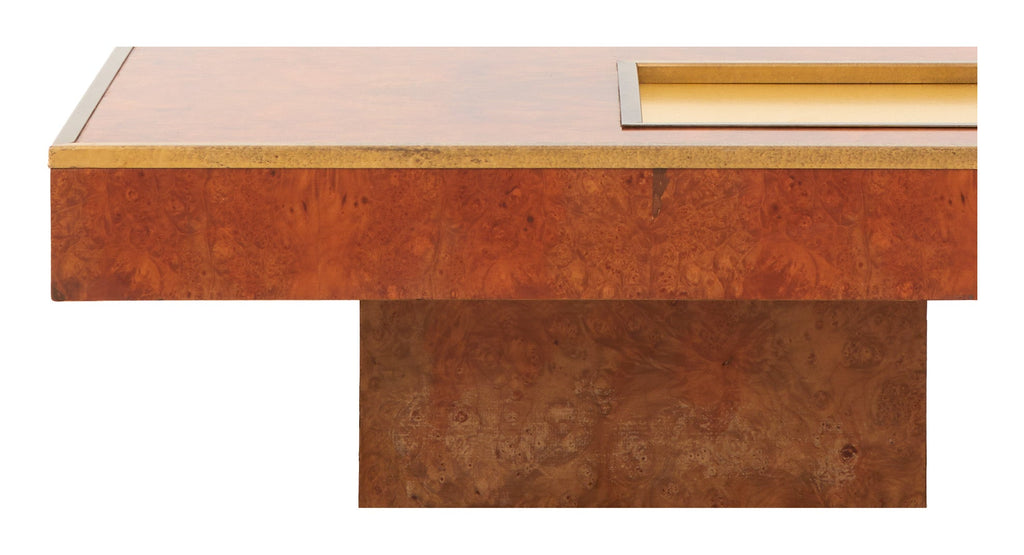 Jayson Home - Vintage Square Burl Wood Coffee Table