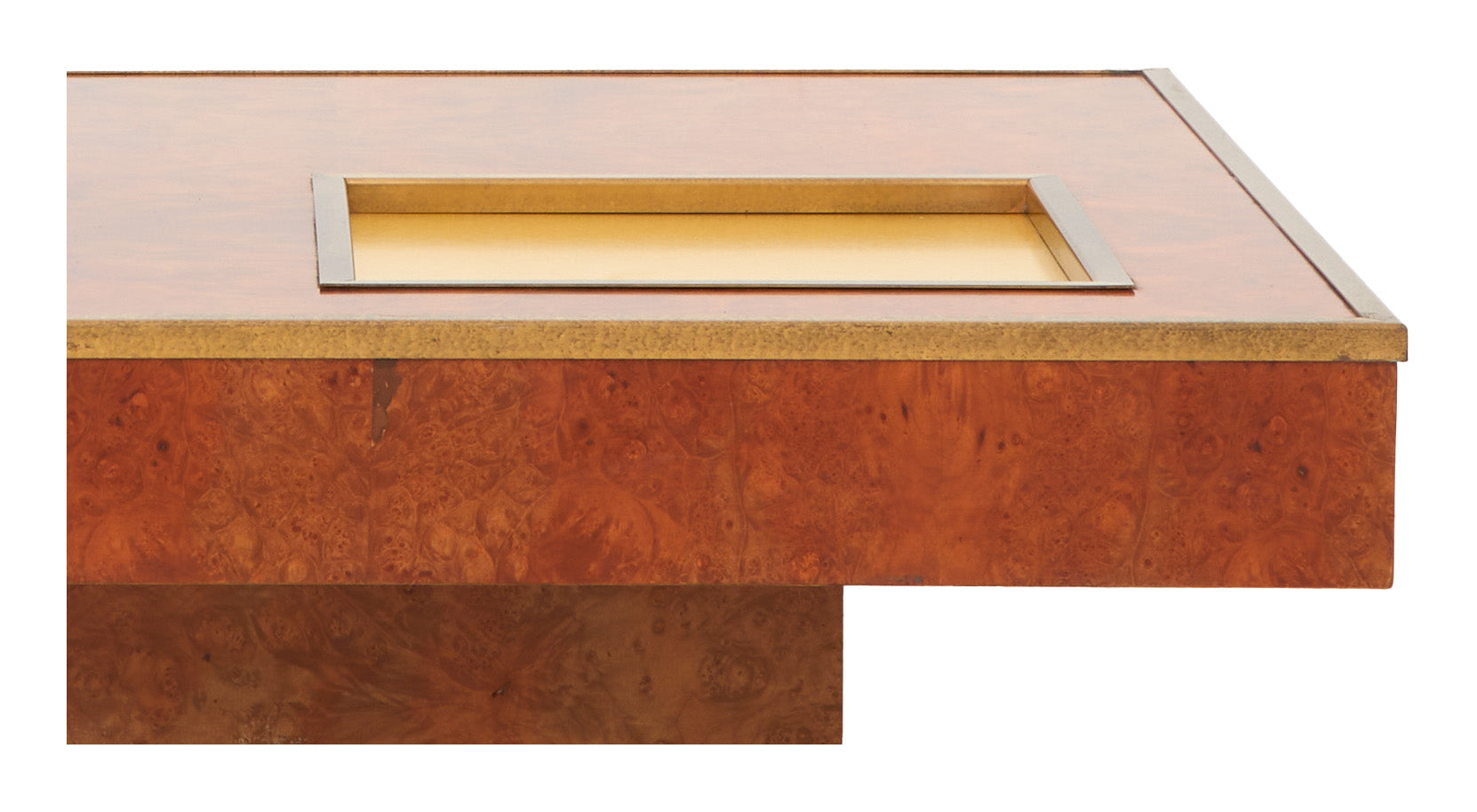 Jayson Home - Vintage Square Burl Wood Coffee Table