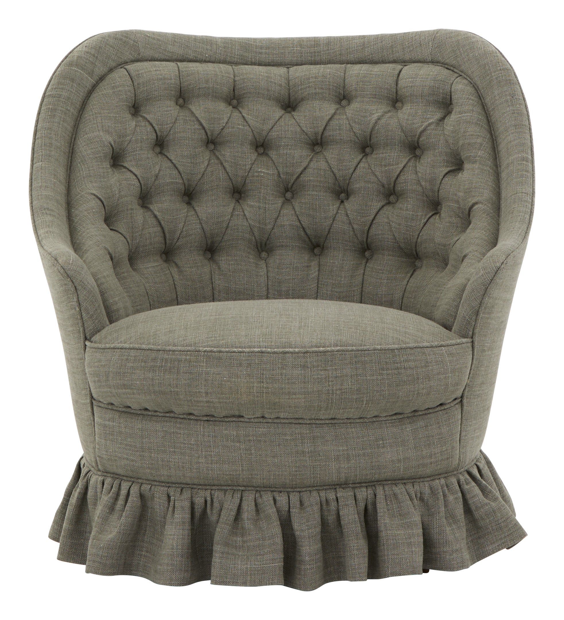 Jayson Home - Vintage Tufted Linen Chair