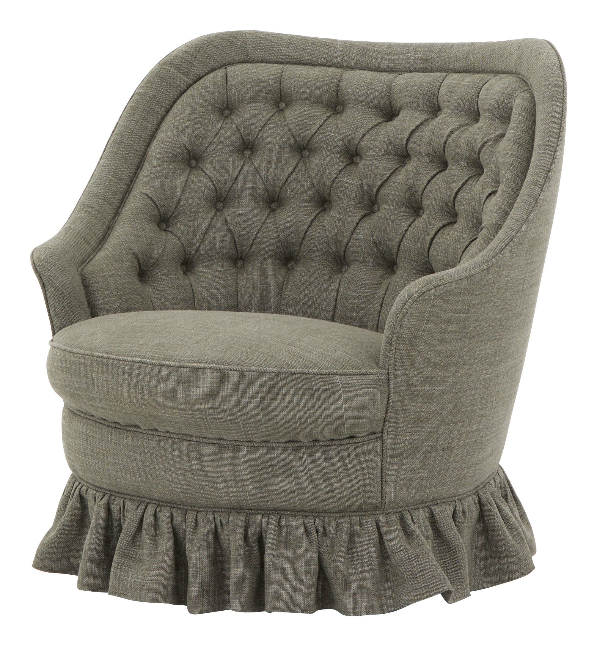 Jayson Home - Vintage Tufted Linen Chair